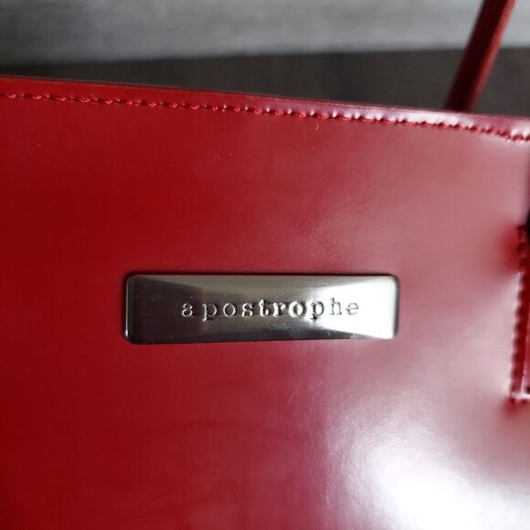 Apostrophe Red Crossbody / Shoulder Bag - Picture 6 of 11